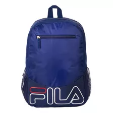 Mochila Fila Logo Bordado Azul Backpack