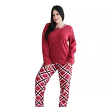 Pijama Mãe E Filha Soft Outono/inverno Promoção Quentinho