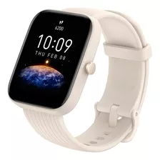 Reloj Inteligente Amazfit Bip 3 Pro Gps Crema Tranza