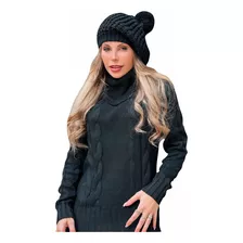 Tricot Blusa De Frio Malha Qualidade Manga Longa Lindo