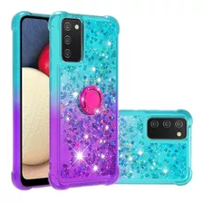 Carcasa Para Samsung Galaxy A02s, Color Degradado