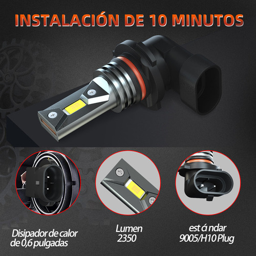 Kit De Focos Led De Led De Para 2013-2020 Chevrolet Malibu Foto 8