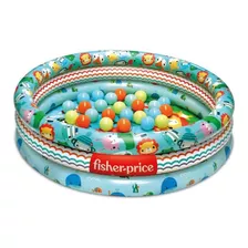 Fisher Price Piscina De Bolinhas Inflavel Com 25 Bolinhas