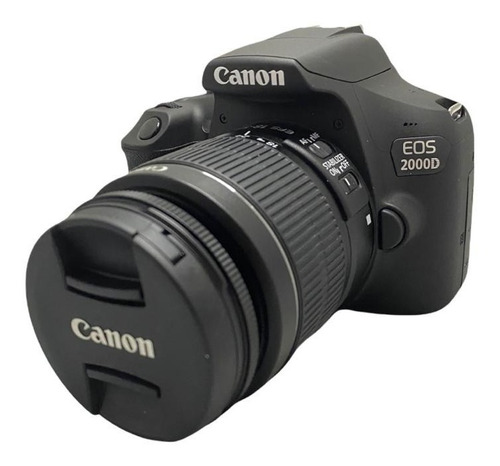 Camera Canon 2000d (t7) C/ 18-55mm Seminova Nf Garantia 