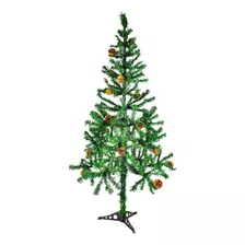 Arbol Navidad Navideño Artificial Color Verde 1.50m