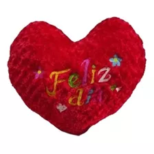 Corazón De Peluche Grande 60cm Almohadon Enamorado