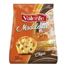 Madalenas Valente Vainilla Con Chips De Chocolate X 180grs