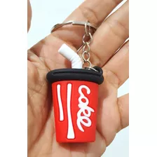 Coke Coca Cola Vaso Llavero Latex 1549