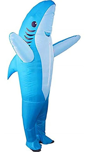 Disfraces Disfraz Inflable De Tiburón Para Adultos