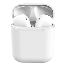 Audífono Inalámbrico Bluetooth Inpods 12 Manos Libres 5.0 Color Blanco