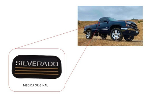  Emblemas Laterales Chevrolet Silverado 1999-2007 (par). Foto 4