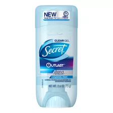Secret Outlast Xtend Gel Antitranspirante Completely Clean 75 ml