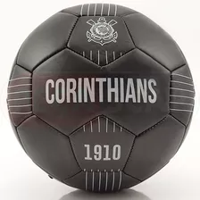 Bola Futebol Corinthians Origem 1910 Infantil Campo 5oficial Cor Prata