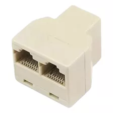 Adaptador Duplicador De Cabo De Rede De Internet Rj45