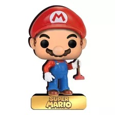 Totem De Mesa Mdf Super Mario World Gamer Boneco Coleção Pop