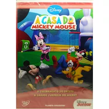 Dvd - A Casa Do Mickey Mouse / O Treinamento Do Pluto / A Ca