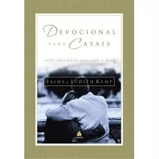 Devocional Para Casais: Reflexões Para Uma Vida A Dois, De Kemp, Jaime. Editora Hagnos Ltda, Capa Dura, Edição 2004 Em Português, 2002