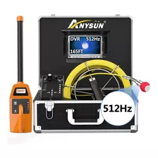 Sewer Camera With Locator, Anysun 165ft With 512hz Sonde And