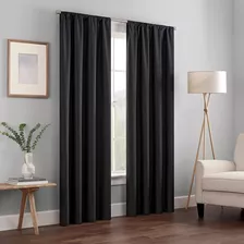 Cortinas Opacas Lisas Para Ventana De Dormitorio