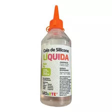 Cola Silicone Liquida Eva/isopor Artesanato 250ml 1u Leoarte