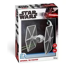 Rompecabezas 4d ' Star Wars: Tie ' Kit De 129 Modelos De Pap