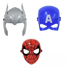 Mascara Thor Capitão America E Homem Aranha Vingadores Verão