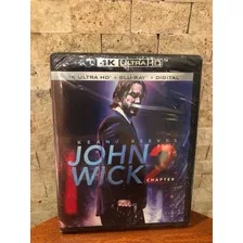 John Wick 2 En 4k + Bluray Original Nuevo Sellado