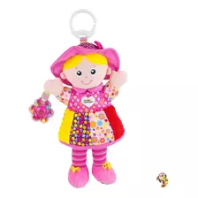 Lamaze Emily Para Colgar Con Sonajero Y Texturas Original