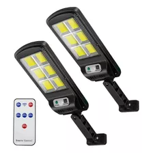 Foco Solar Maxwell Led Exterior Sensor Movimiento Set De 2