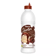 Cobertura Taça Selecta Duas Rodas Chocolate Meio Amargo Com Chocolate 1300 G 5 U Pacote X 5