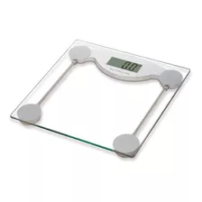 Balança Corporal Digital Quadrada De Chão Vidro 180kg Dieta 