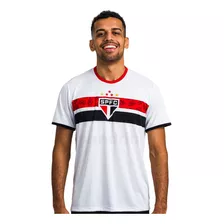 Camisa São Paulo Masculina 100% Original Stencil Tricolor