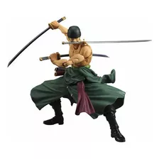 Action Figure One Piece Roronoa Zoro Pós Time-skip