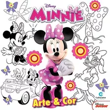 Livro De Colorir Disney Minnie - Arte E Cor