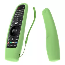 Funda Para Control LG Tpu Silicona Verde Luminoso