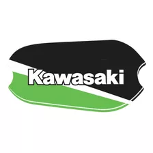 Protetor Kawasaki Z-400 Fluido De Óleo Adesivo 3 M Mod 11 Cor Preto E Verde