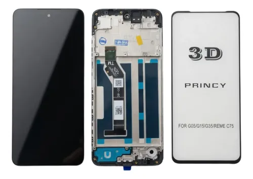 Motorola Tela Moto G05 / G15 Display LCD Com Aro + Película