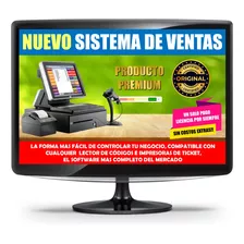 Software De Ventas Para Negocio, Control Stock, Ticket 