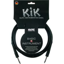 Cable De Instrumento De 6 Mts Profesional Klotz Kikg6.0pp1