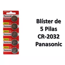 Panasonic Cr-2032 - Blister De 5 Unidades