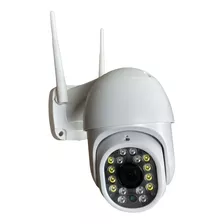 Camara Ip De Seguridad Genérica - Vigilancia Exterior 1080 Domo 360 Ptz - Visión Nocturna - Color Blanca