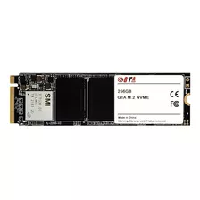 Ssd 256gb M.2 Nvme 2000mb/s Leit - 1500mb/s Grav Gta Tech Cor Preto