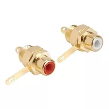 Tipo De Soldadura Rca Jack De Oro Expres De Partes Con Tipo