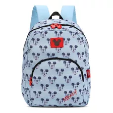 Mochila Disney Mickey Mouse Azul 37x28x13 Cm 13l