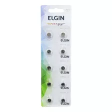 Bateria Elgin Lr626 Ag4 1.5v Cartela Com 10 Unidades