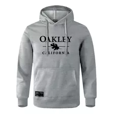 Blusa Moletom Oakley Califórnia Com Capuz Ótima Qualidade