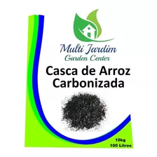 200 Litros Casca De Arroz Carbonizada Substrato Orgânico