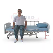  Cama Hospitalar Motorizada C/ Elevação Do Leito 38cm Mín