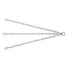 Corrente Xaxim Sao Raphael Bicromatizada 1,6 X 65 Duzia 6327