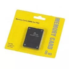 Memory Card 8mb Cartão Memória Salvar Jogos Playstaion 2 Ps2